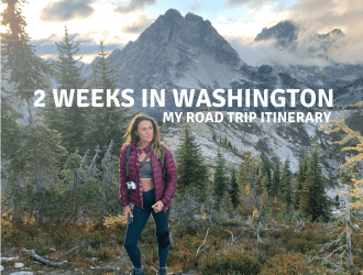 2 Weeks in Washington itinerary